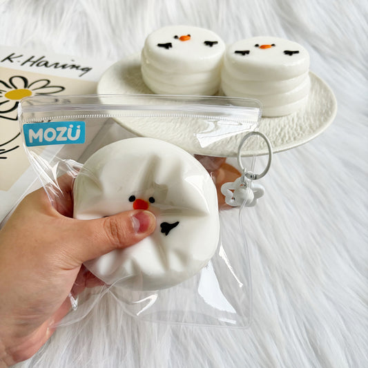 Snowy Mochi Squishy Toy