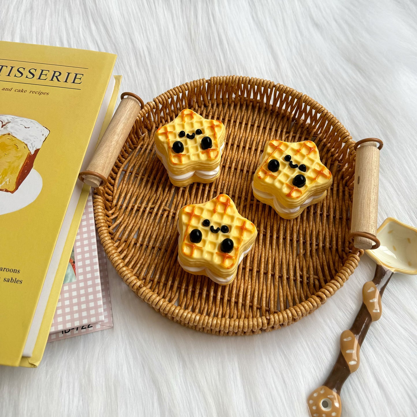 Star Waffle Squishy Toy