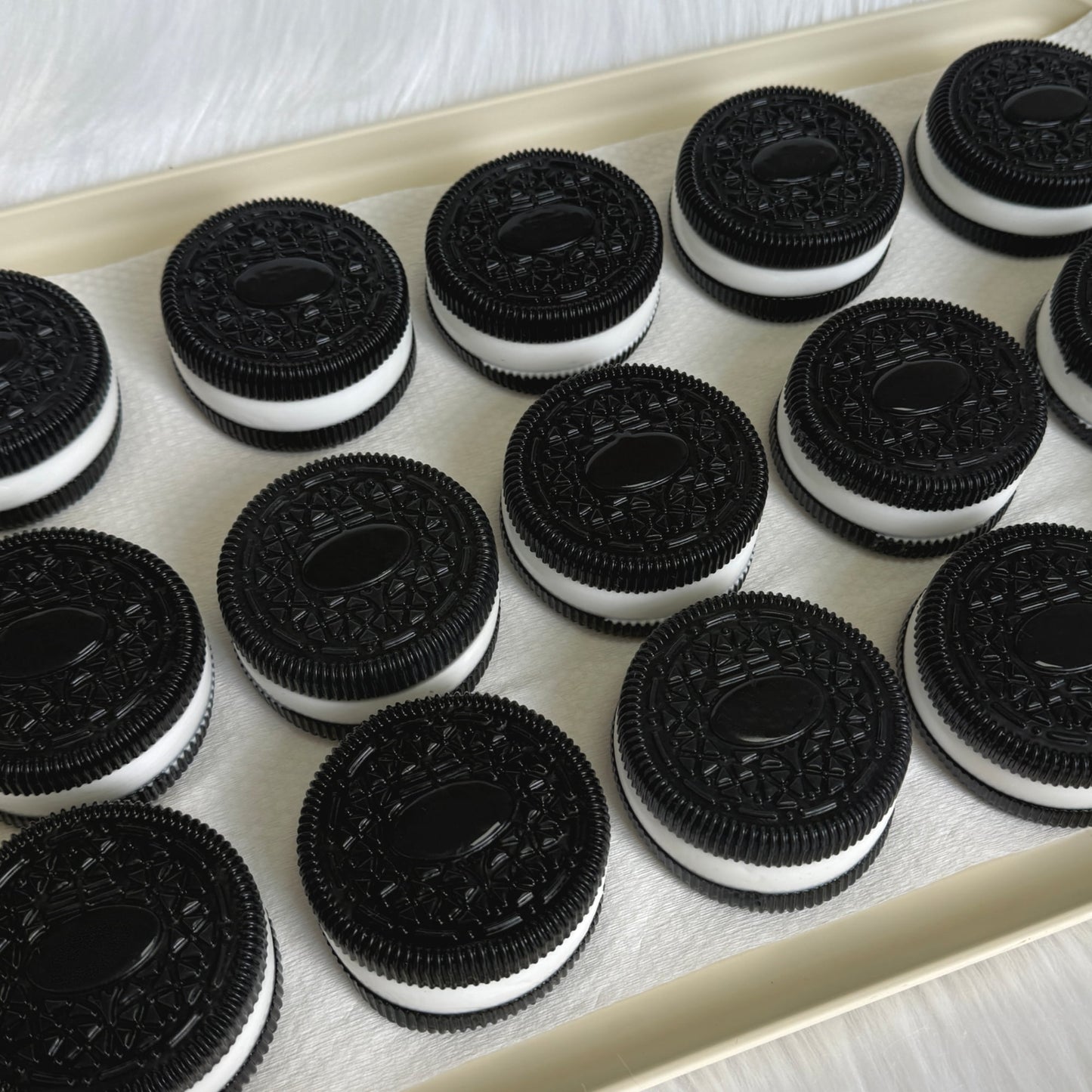 Black Chocolate Cookie Squeeze Toy