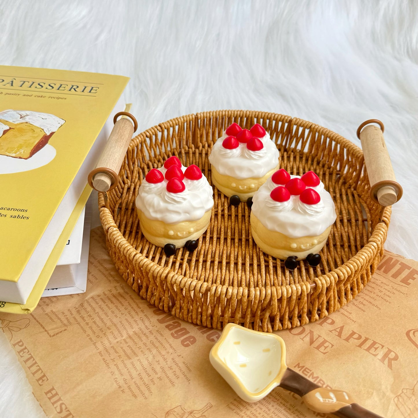 Strawberry Cute Cake Squishy Toy