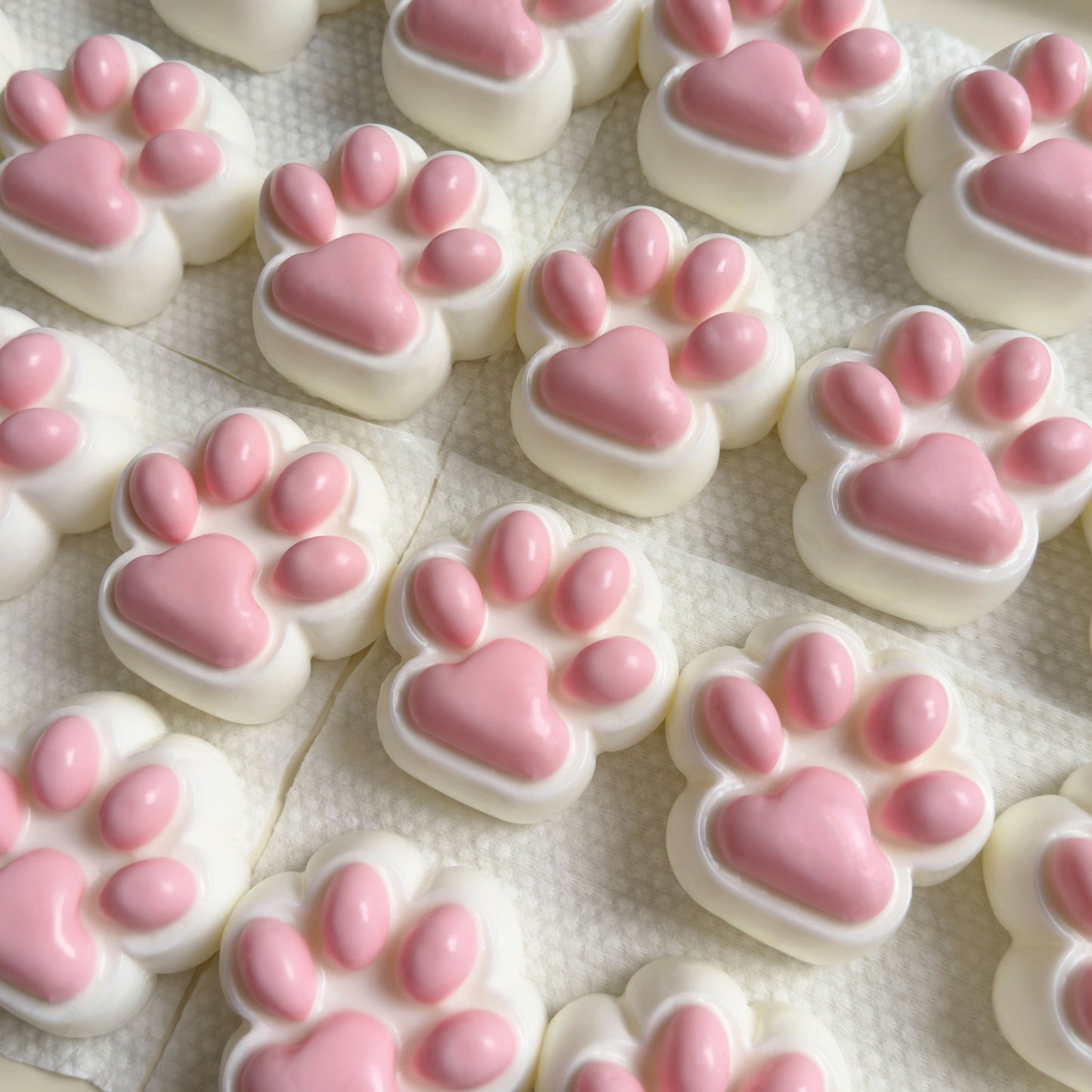 Pink Cat Paw Squishy Toy