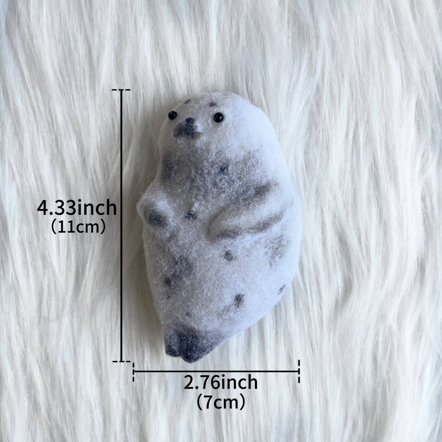 Pebble Seal Squishy Toy