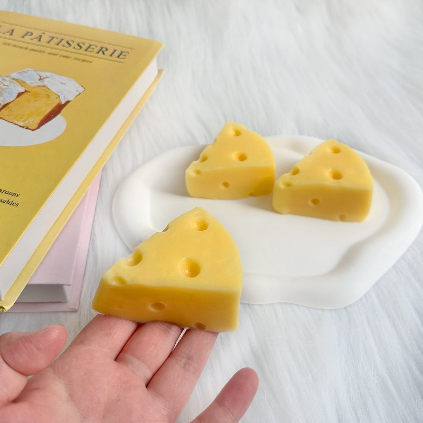 Cheese Block Squishy Toy