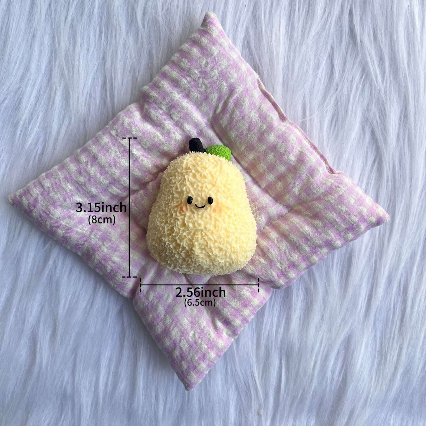 Spiky Pear Baby Squishy Toy