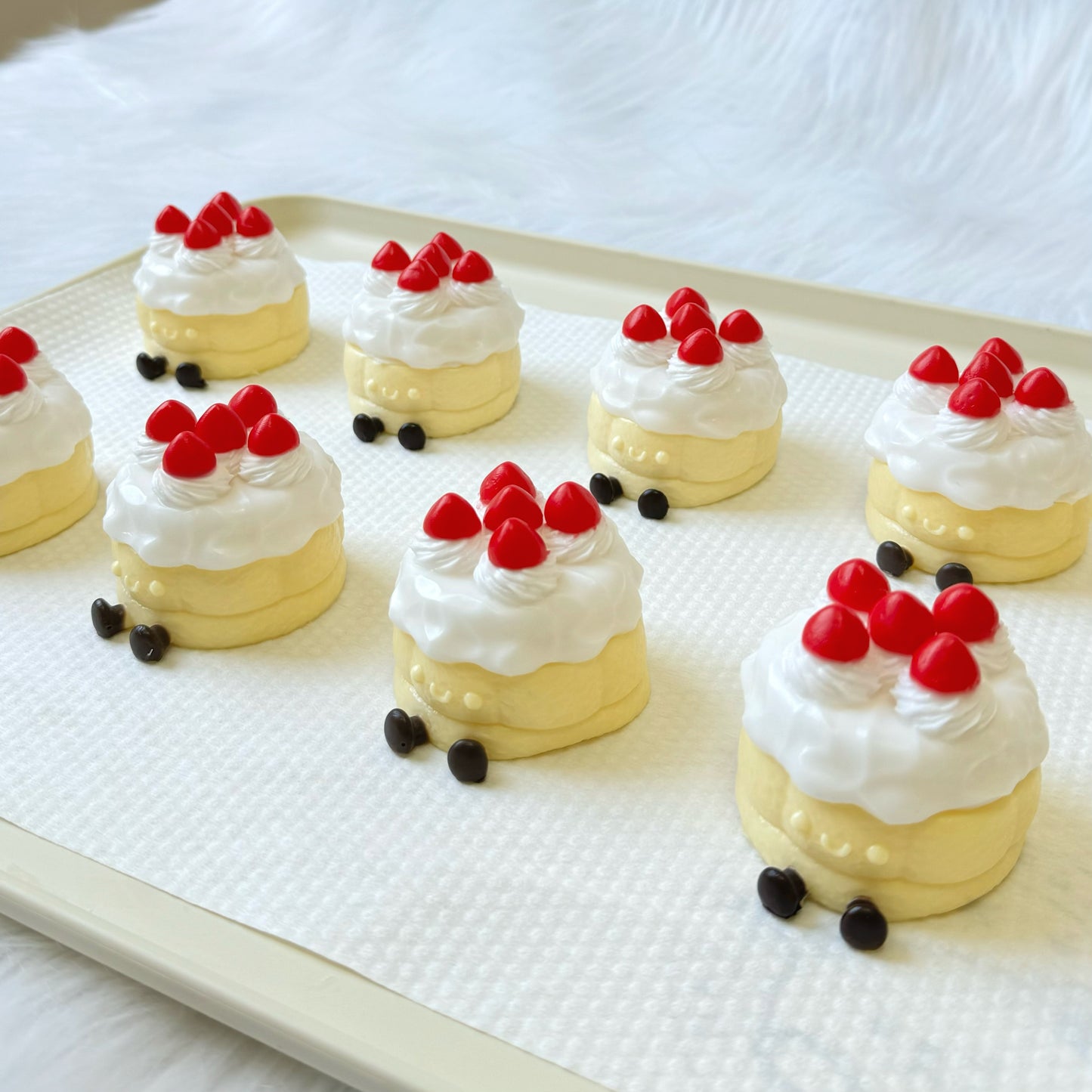 Strawberry Cute Cake Squishy Toy