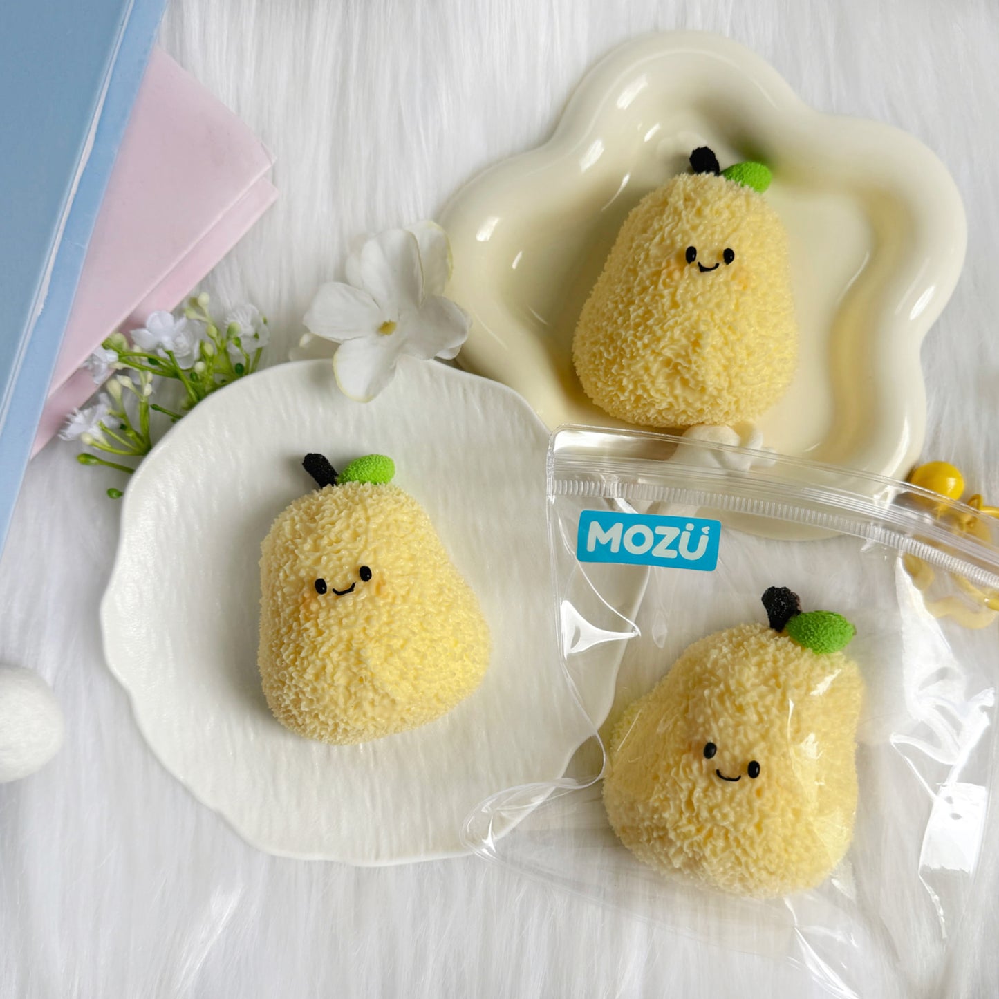 Spiky Pear Baby Squishy Toy