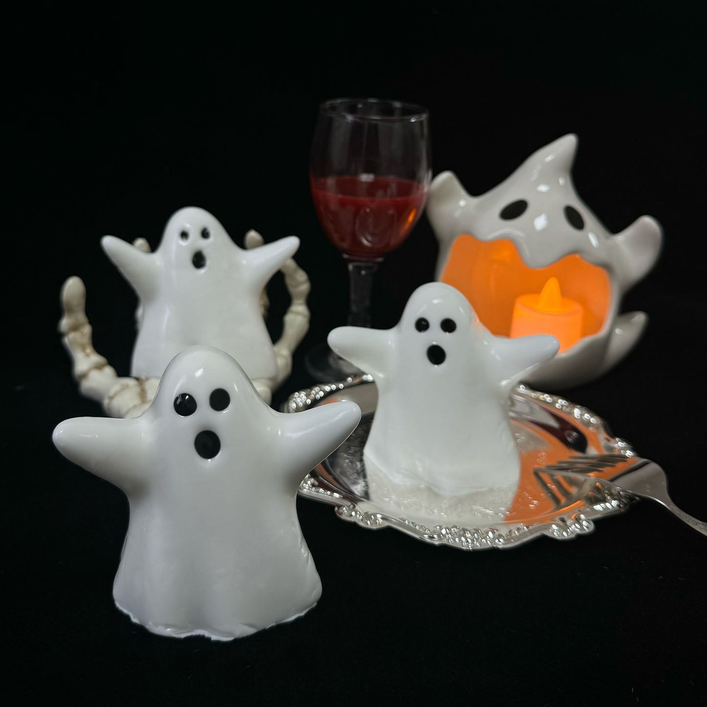 Halloween Glow-in-the-Dark Ghost Squishy