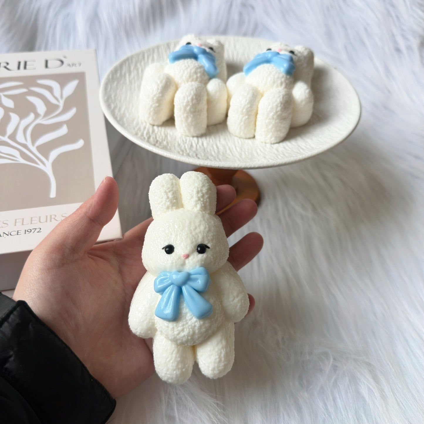 Puffy Bunny Squishy Toy