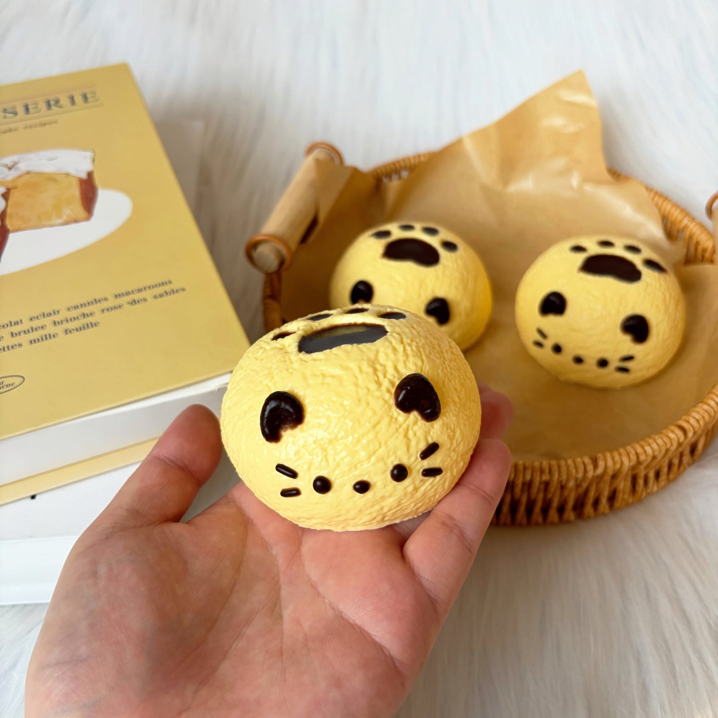 Kitty Bun Squishy Toy