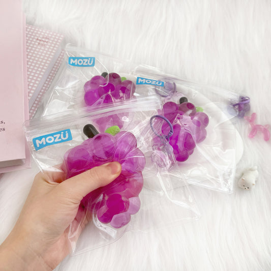 Purple Grapes Squishy Toy