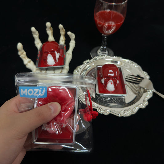 Halloween Skull Dessert Squishy Toy