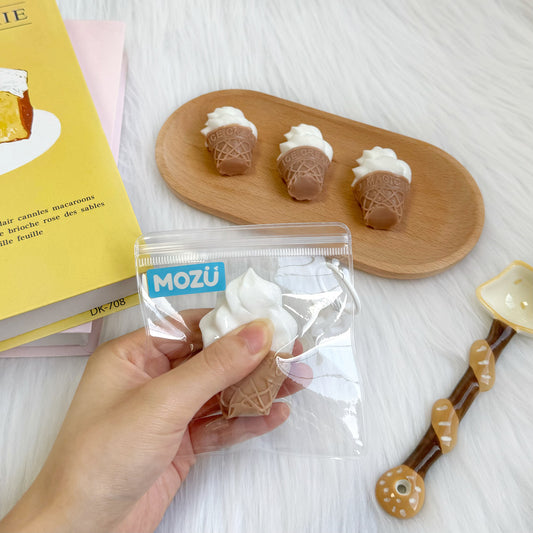 Ice Cream Keychain Squishy Toy