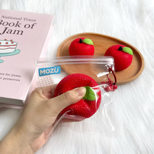 Knitted Apple Squishy Toy