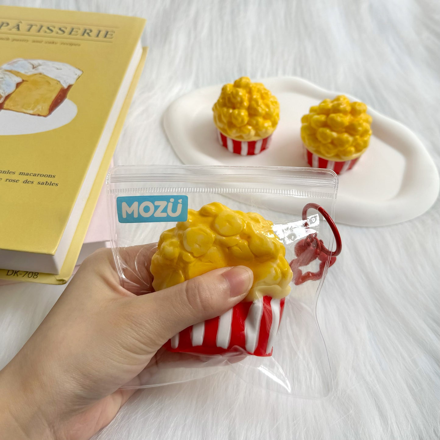 Popcorn Bucket Squishy Toy