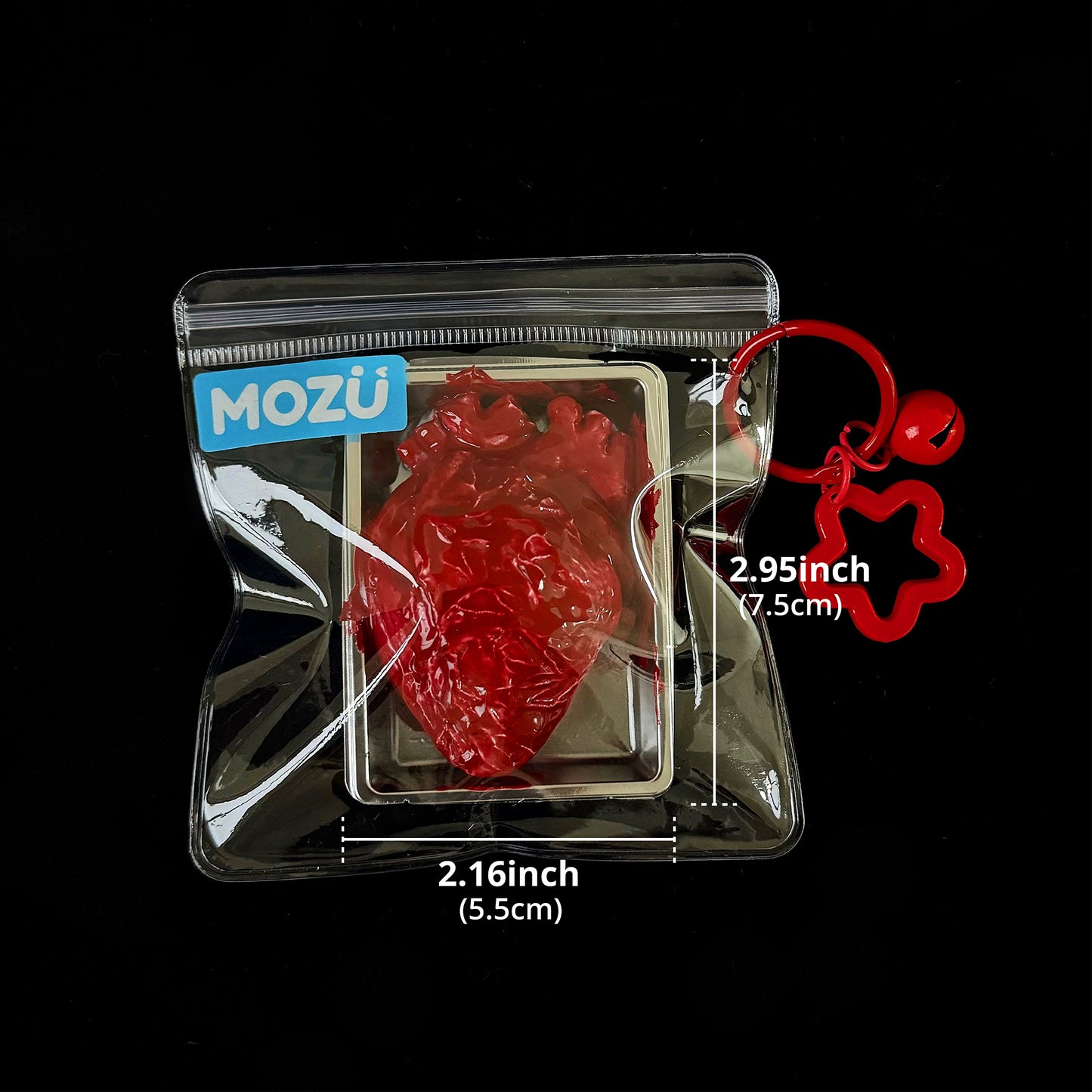 Halloween Bloody Heart Dessert Squishy Toy