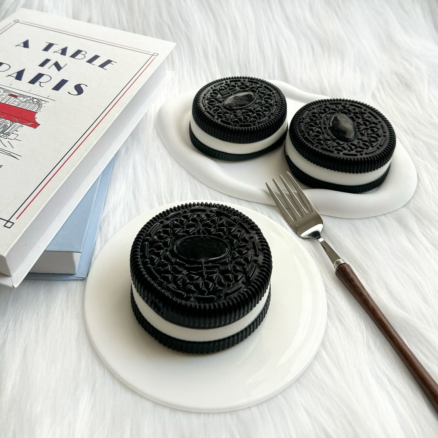 Black Chocolate Cookie Squeeze Toy