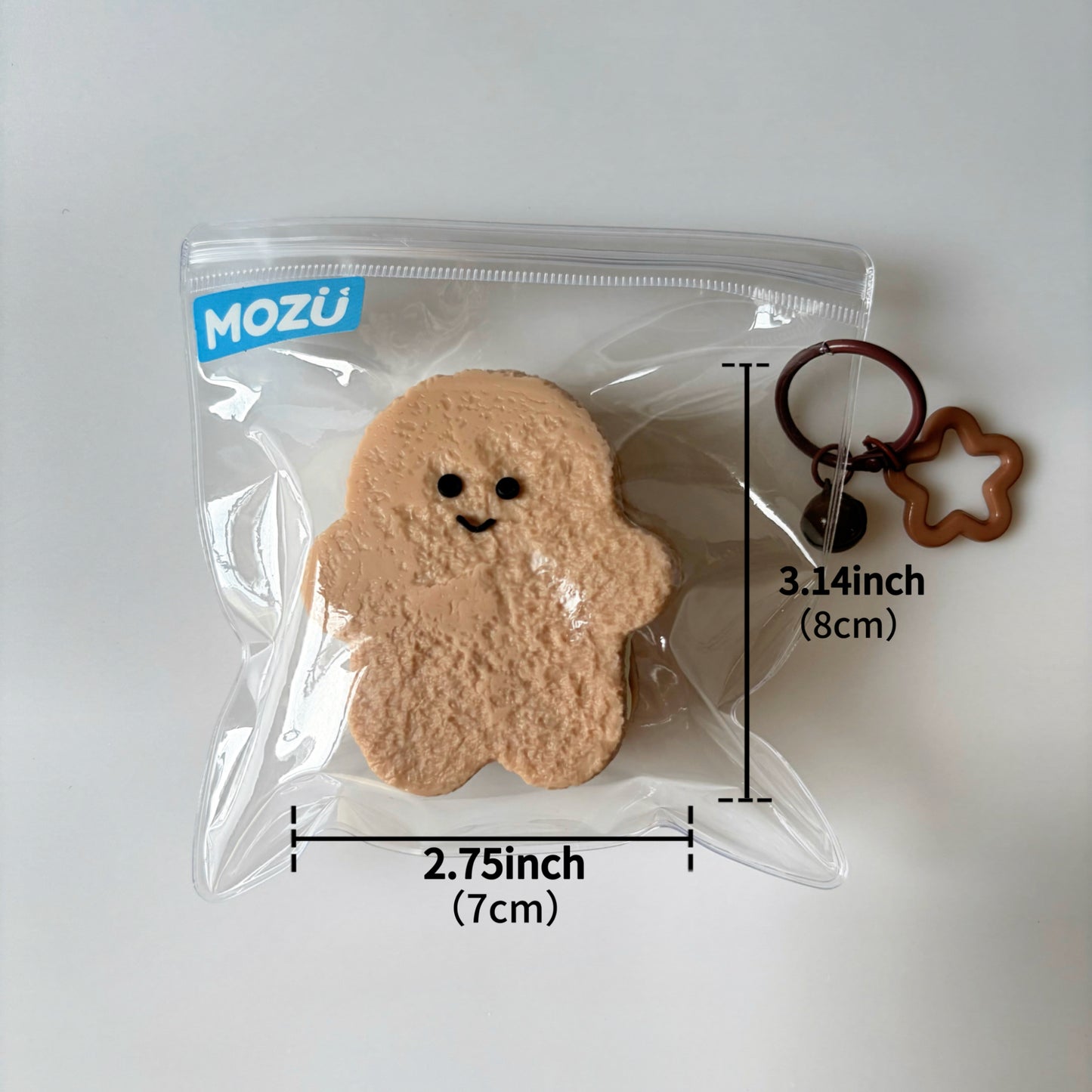 Gingerbread Man Squishy Toy