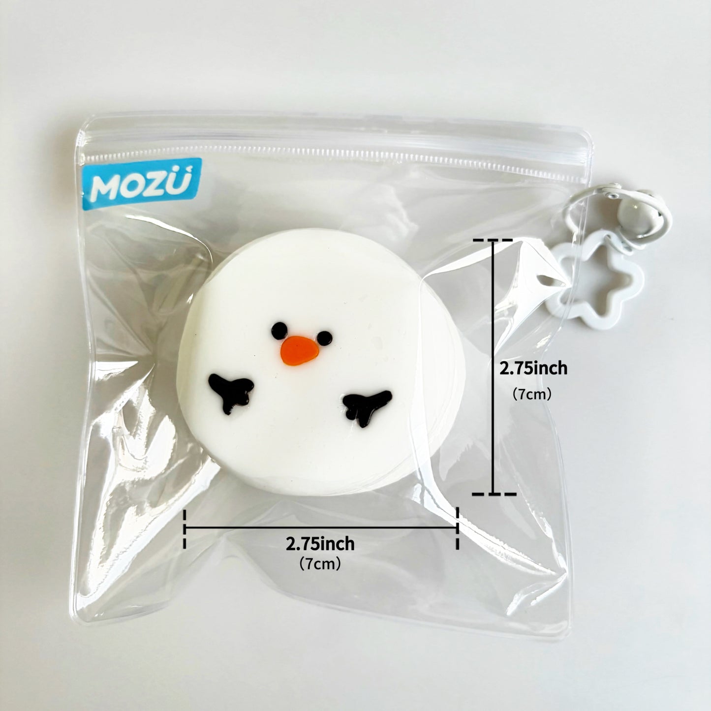 Snowy Mochi Squishy Toy
