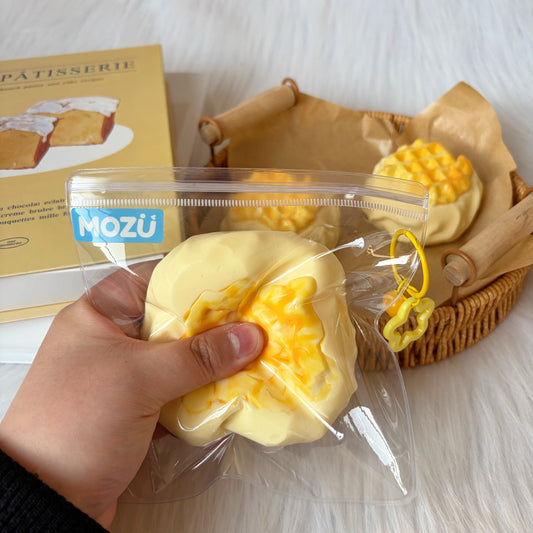 Creamy Waffle Squishy Toy
