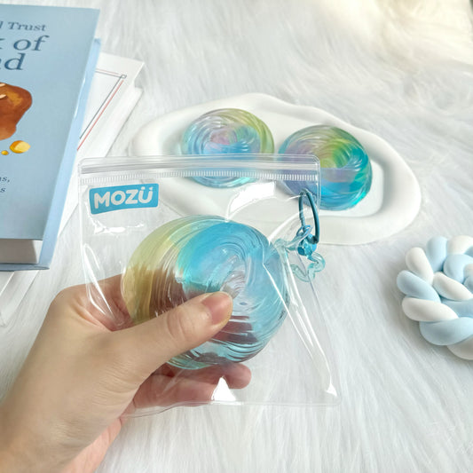 Clear Crystal Slime Squishy Toy