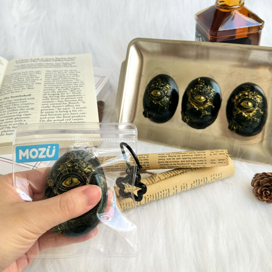 Black-Gold Dragon Egg Squishy Toy