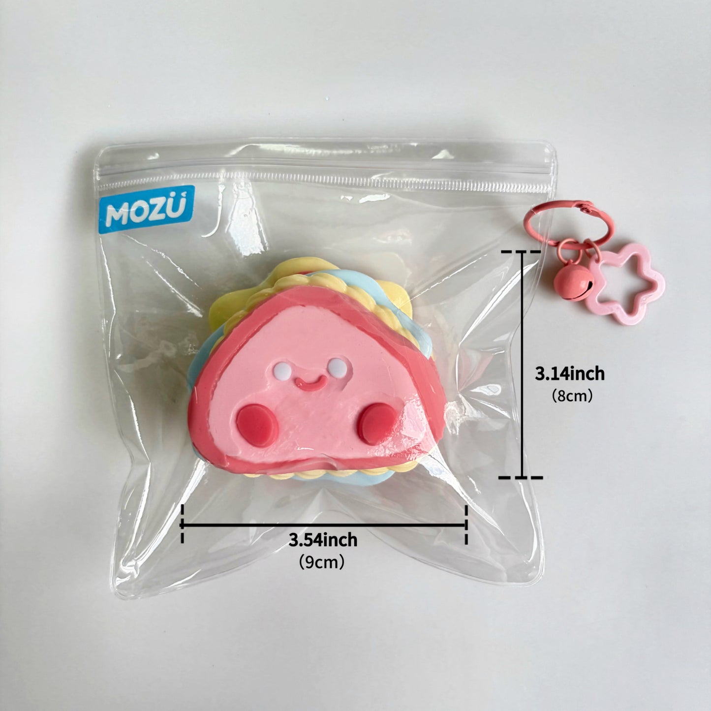 Strawberry Cream Sandwich Squishy Toy