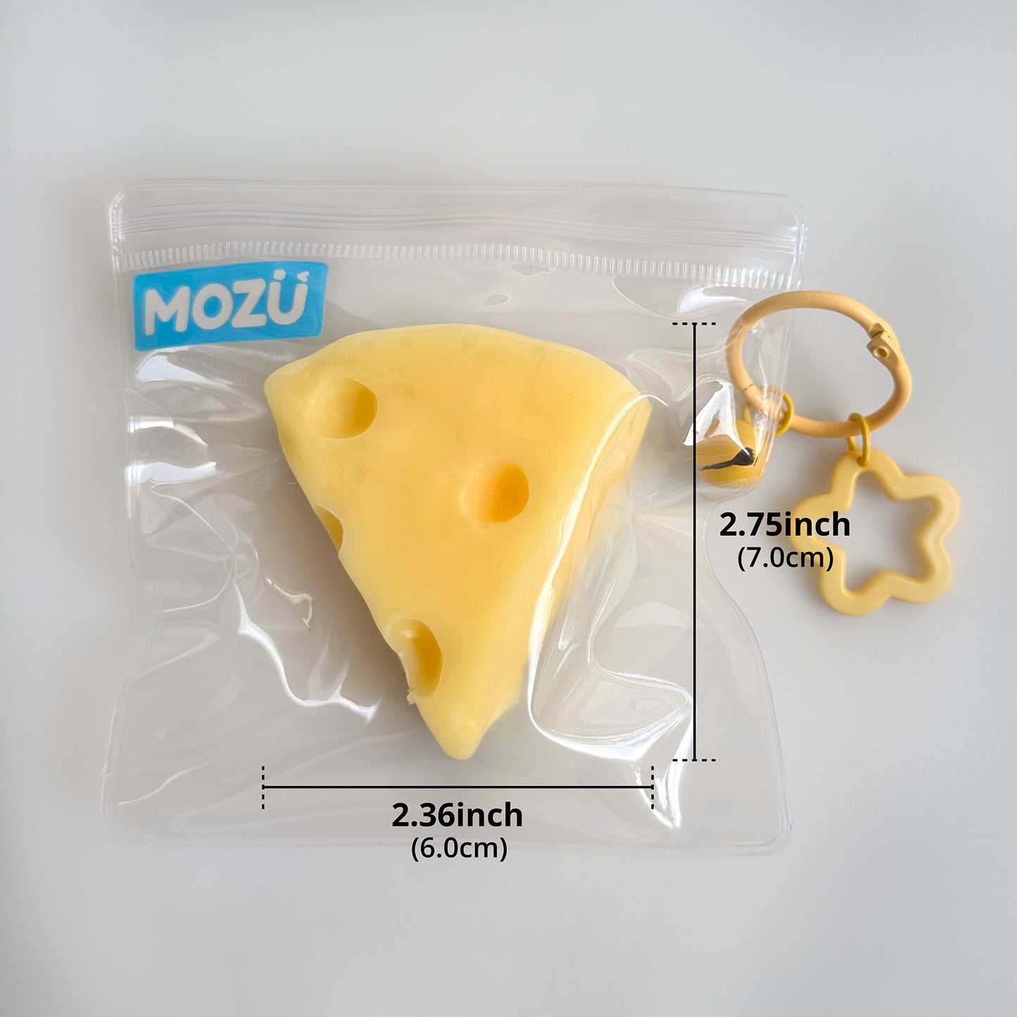 Cheese Block Squishy Toy