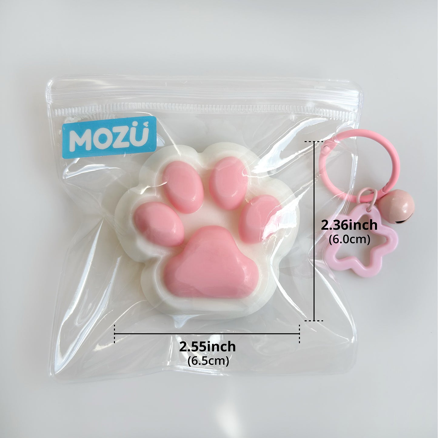 Pink Cat Paw Squishy Toy