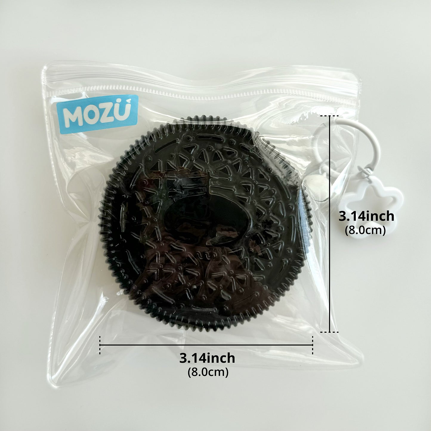 Black Chocolate Cookie Squeeze Toy