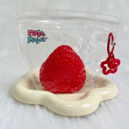 Squishy Strawberry Squeeze Toy