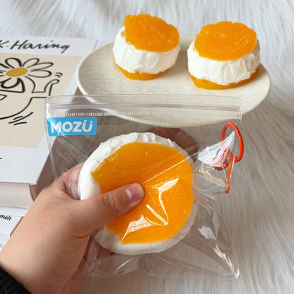 Orange Cream Stack Squishy Toy