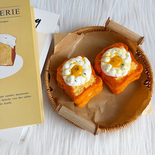 Double-Layer Cloud Egg Toast Squishy