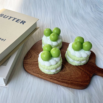 Green Grape Cake Squishy Toy