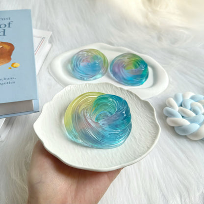 Clear Crystal Slime Squishy Toy