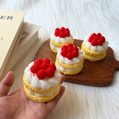 Cute Two-Layer Cake Squishy Toy