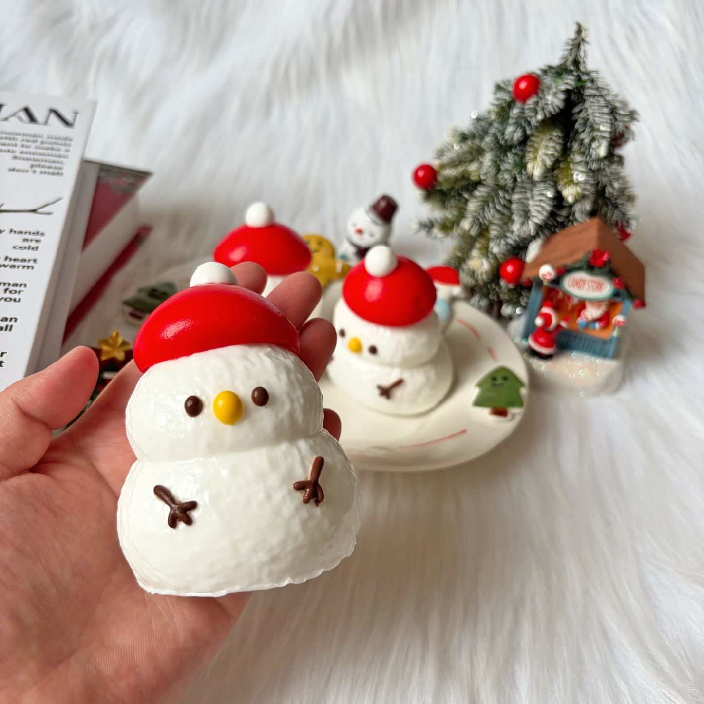 Christmas Snowman Squishy Toy