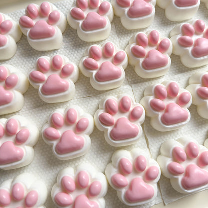 Pink Cat Paw Squishy Toy