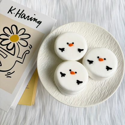 Snowy Mochi Squishy Toy