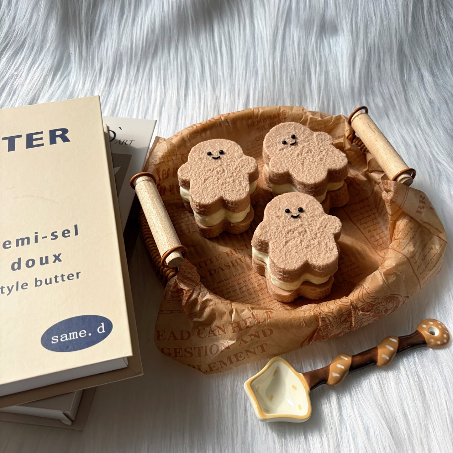 Gingerbread Man Squishy Toy
