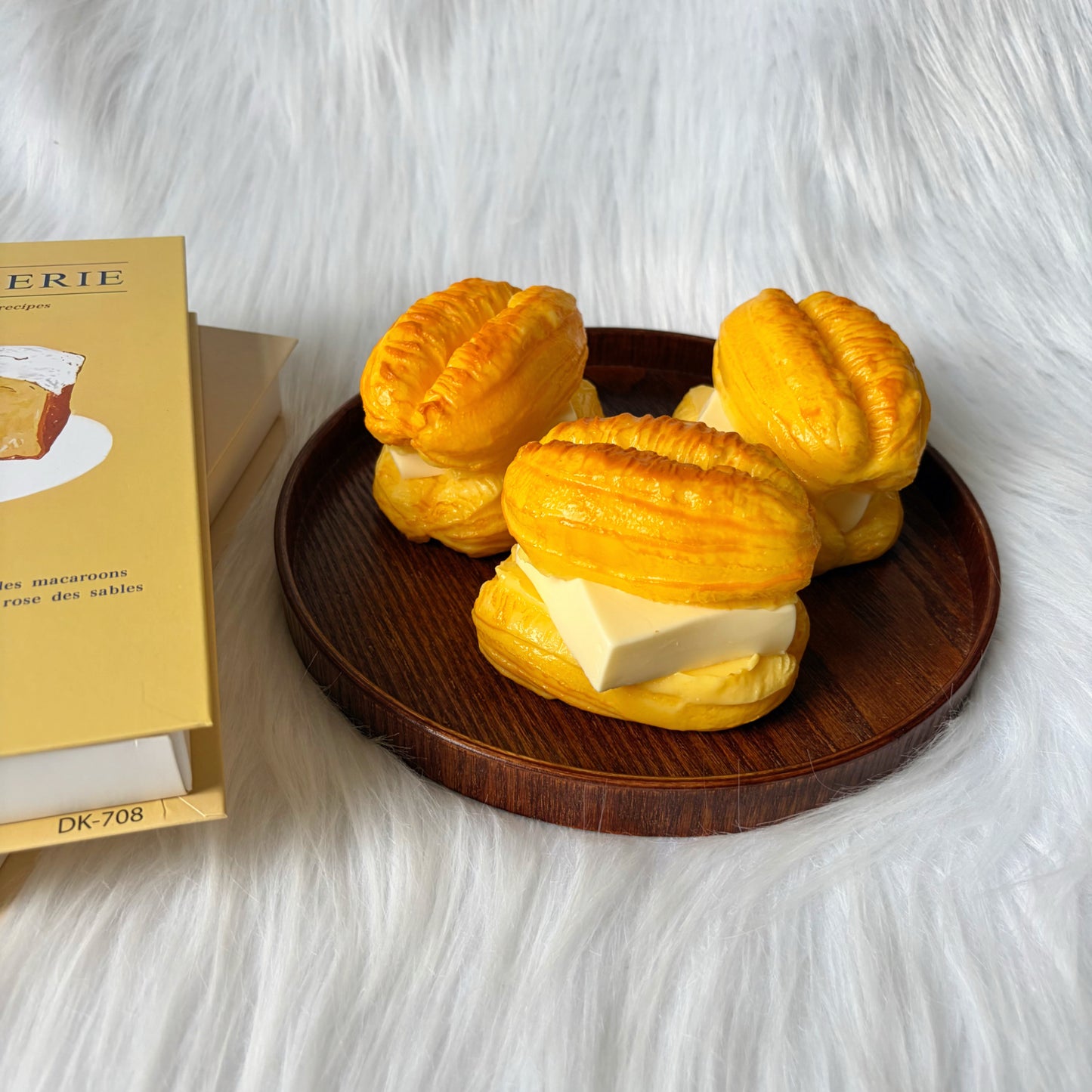 Cheese Baguette Squishy Toy