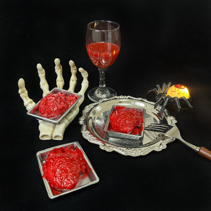 Halloween Bloody Heart Dessert Squishy Toy