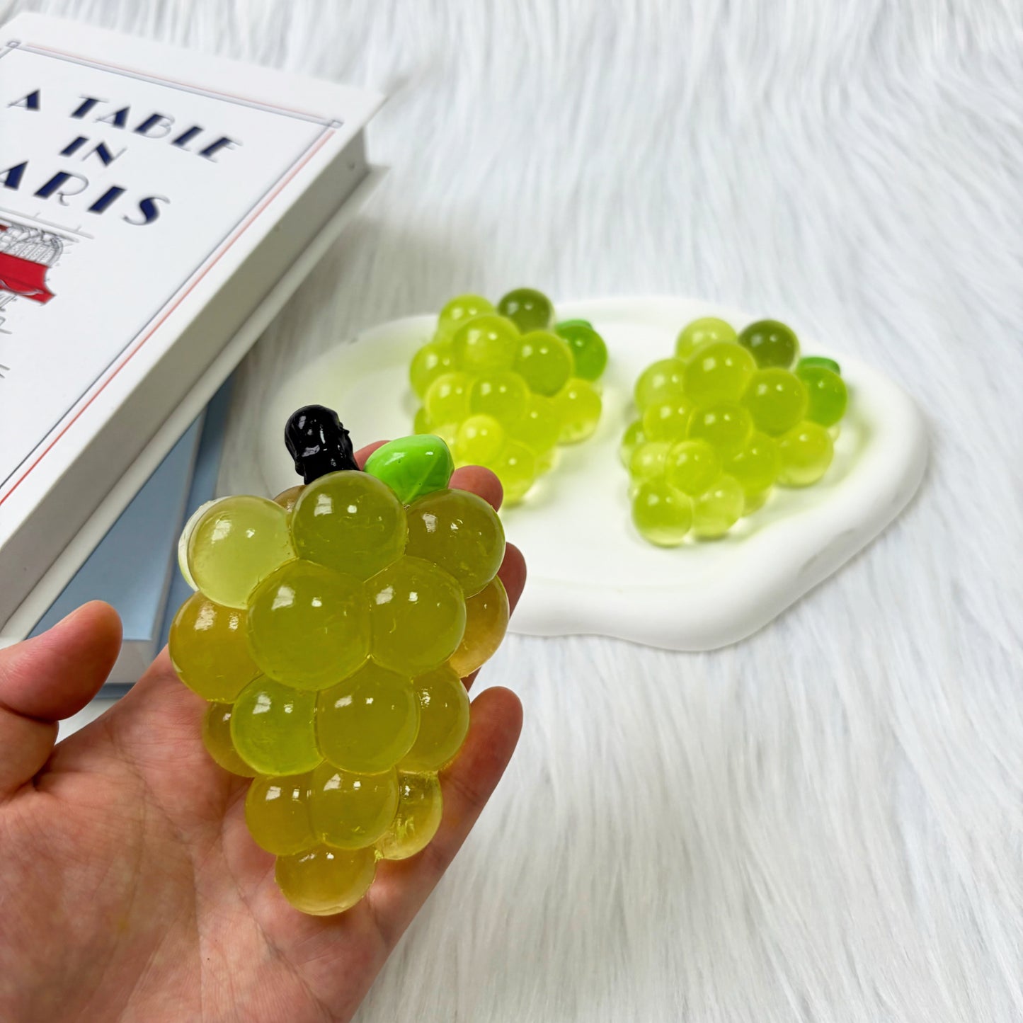 Green Grapes Squishy Toy