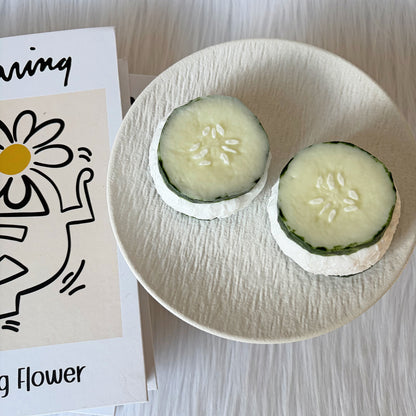 Cucumber Cream Stack Squishy Toy