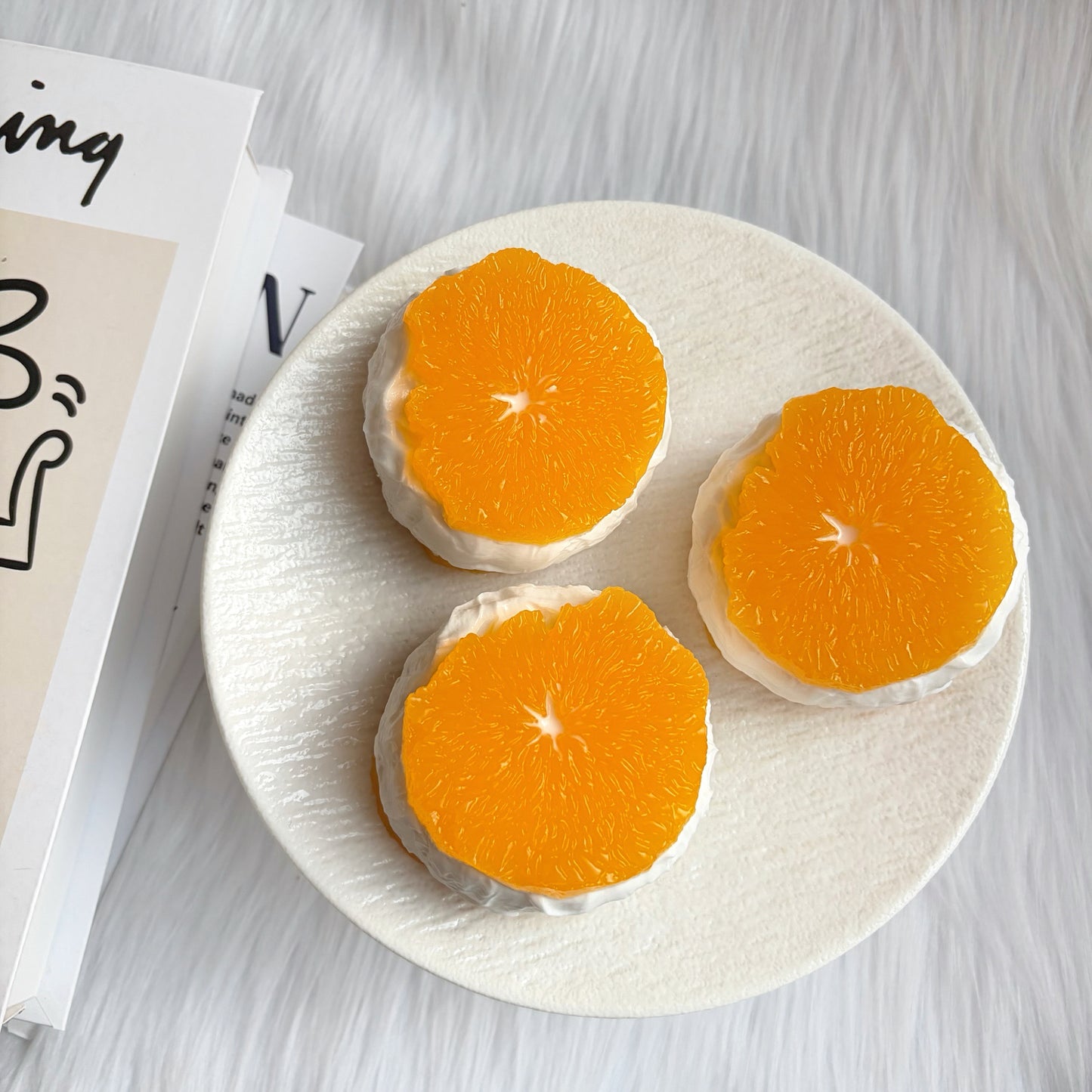 Orange Cream Stack Squishy Toy