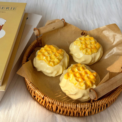 Creamy Waffle Squishy Toy
