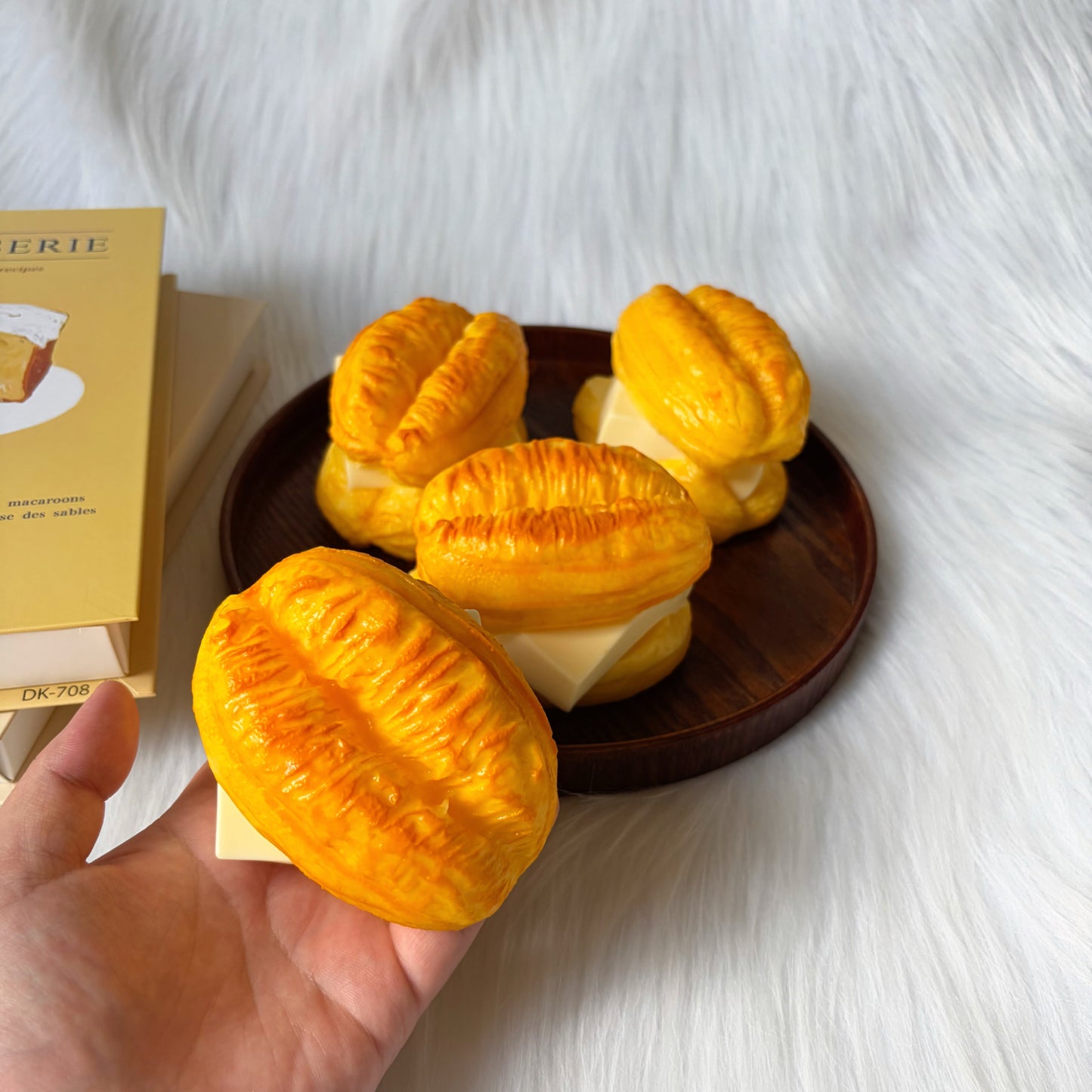 Cheese Baguette Squishy Toy