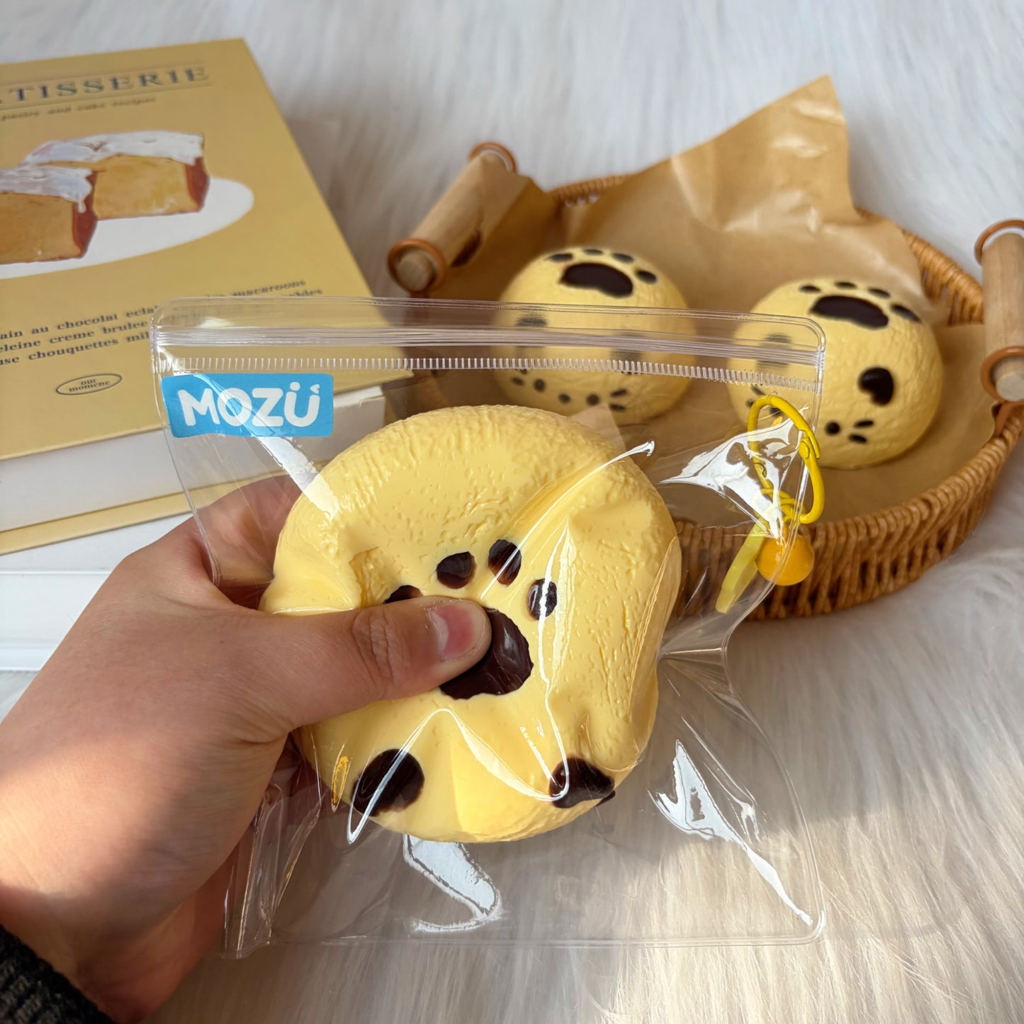 Kitty Bun Squishy Toy