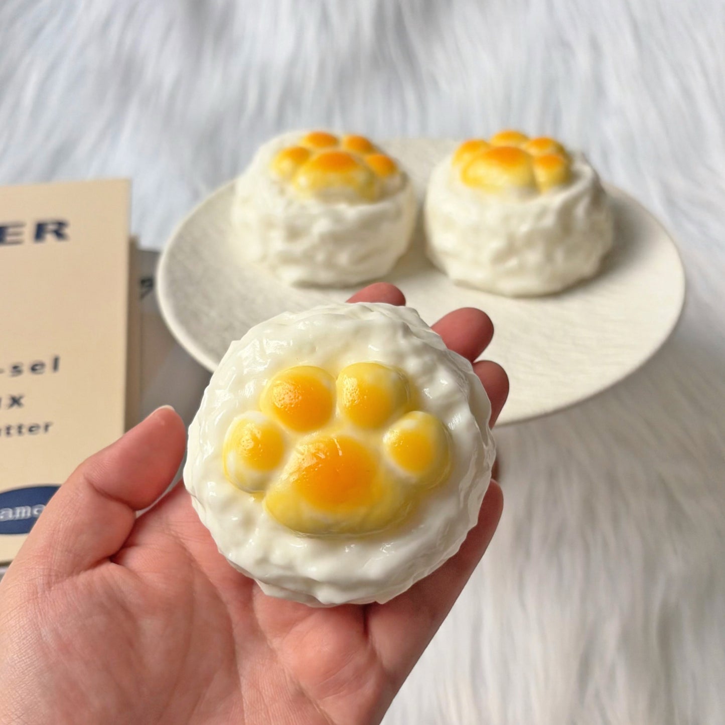Marshmallow Paw Squishy Toy