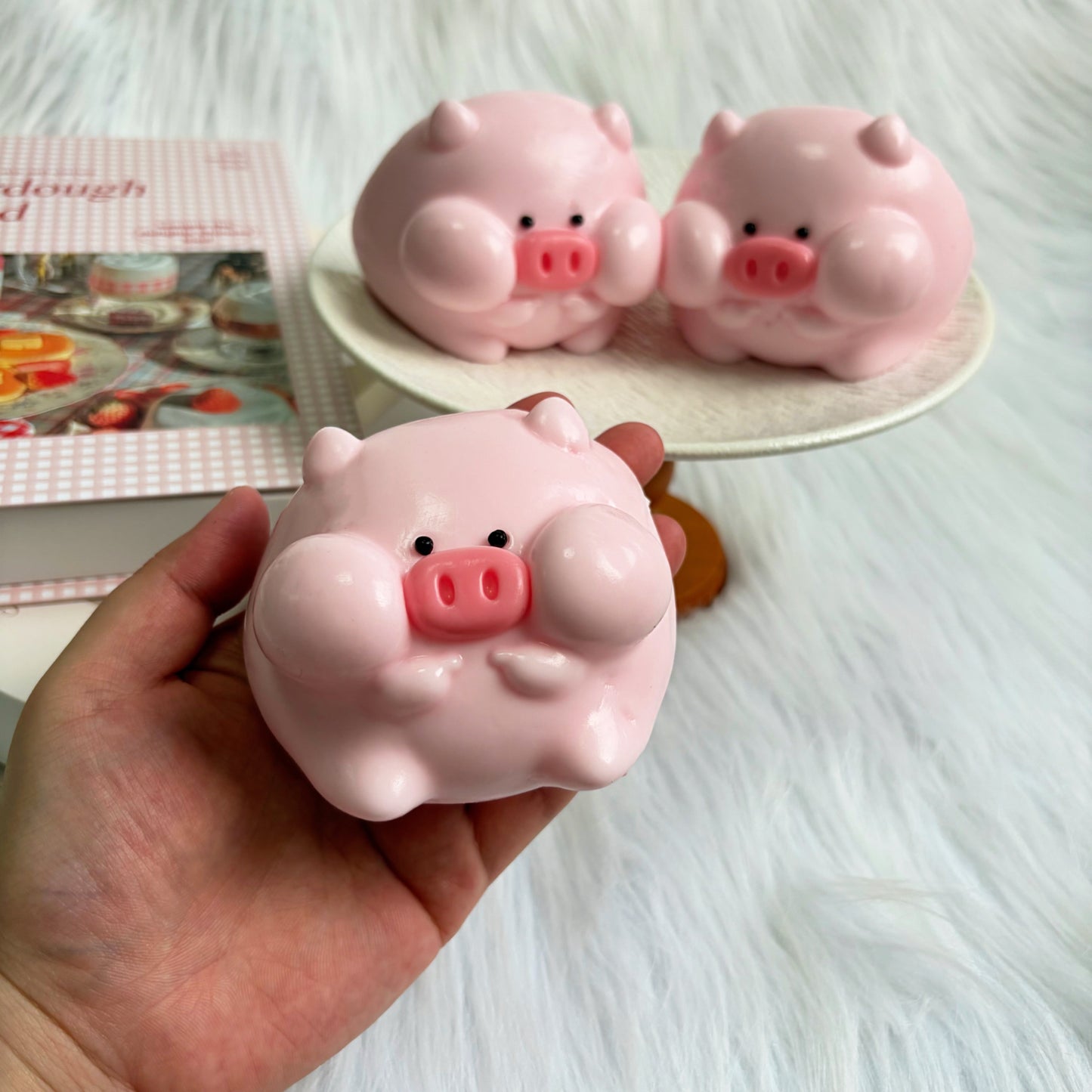 Chunky Cutie Pig Squishy Toy