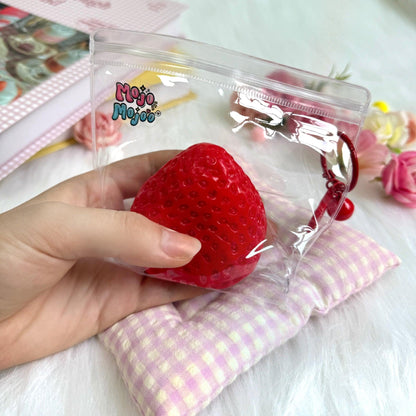 Squishy Strawberry Squeeze Toy